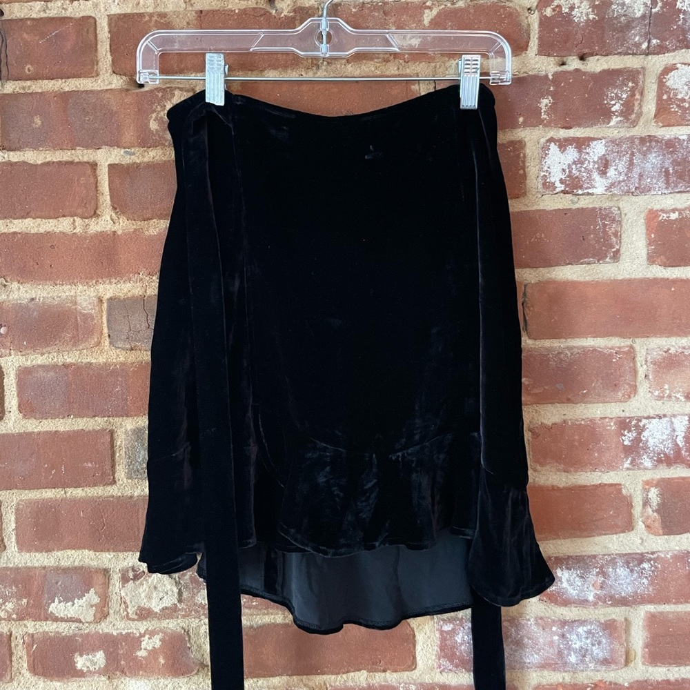 Reformation wrap skirt